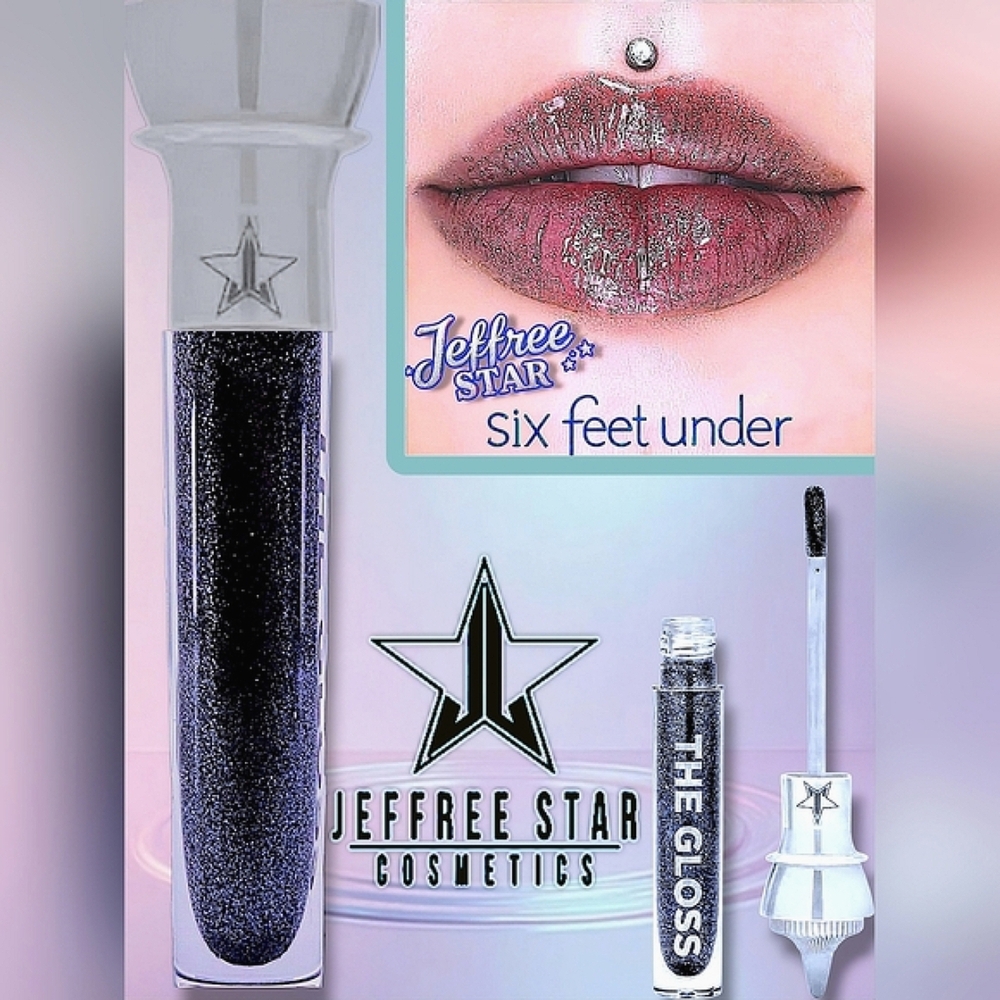 NWOB - ⭐ Jeffree Star Cosmetics ⭐ High Shine Lip Gloss - Shade - Six Feet Under - Picture 4 of 8